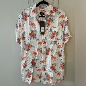 Men’s LEE Hawaiian floral shirt XL